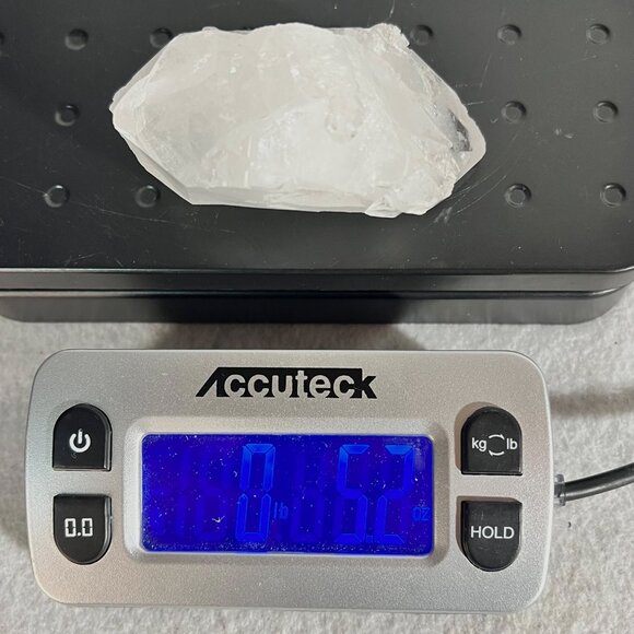 Clear Arkansas Quartz Crystal Cluster Mineral Gemstone App. 3"x1.5"x1.5" 5.2 oz - Picture 5 of 16